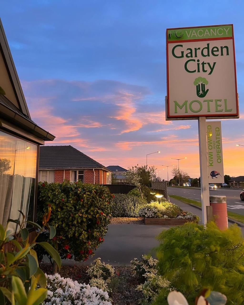 Garden City Motel Christchurch Eksteriør billede
